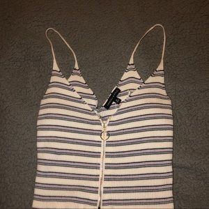 Kendall & Kylie cropped tank top